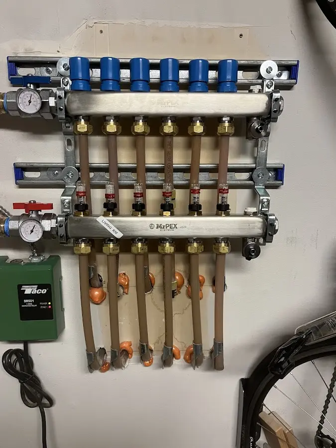 Plumber performing Water Heater Repair at a residential property in Bayshore Gardens